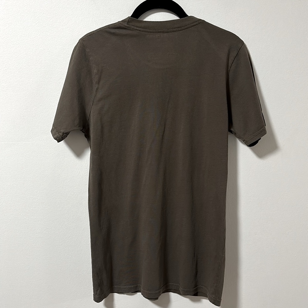 NWT UNSWEETENED (S) NEW YORK Rebel Stud Vintage Oversized Tee Army Brown - Sm - Picture 5 of 9